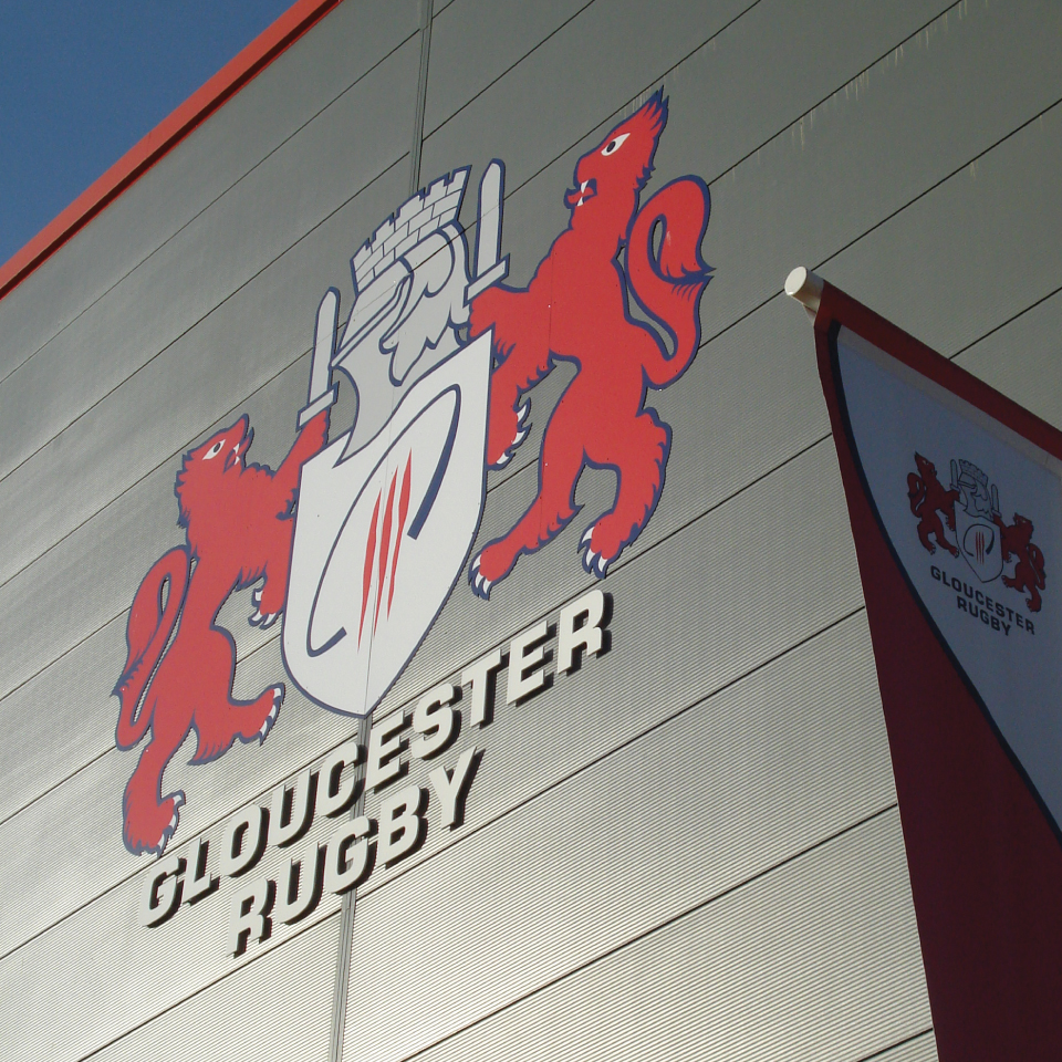 Brond Gloucester Rugby